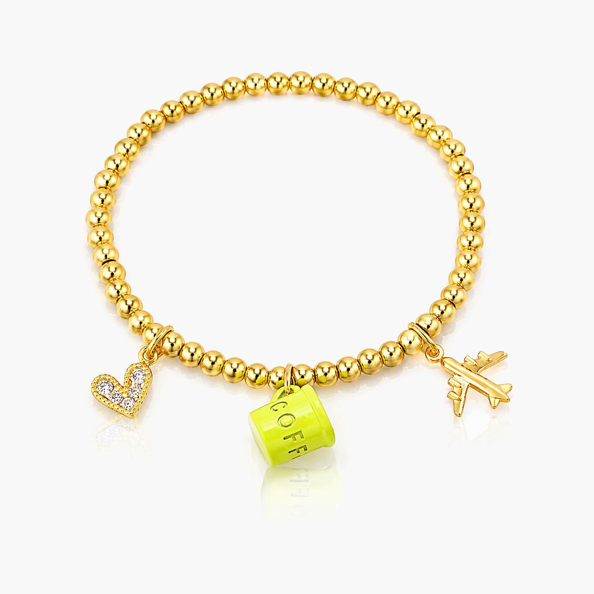 Cute Heart Charm Bracelet