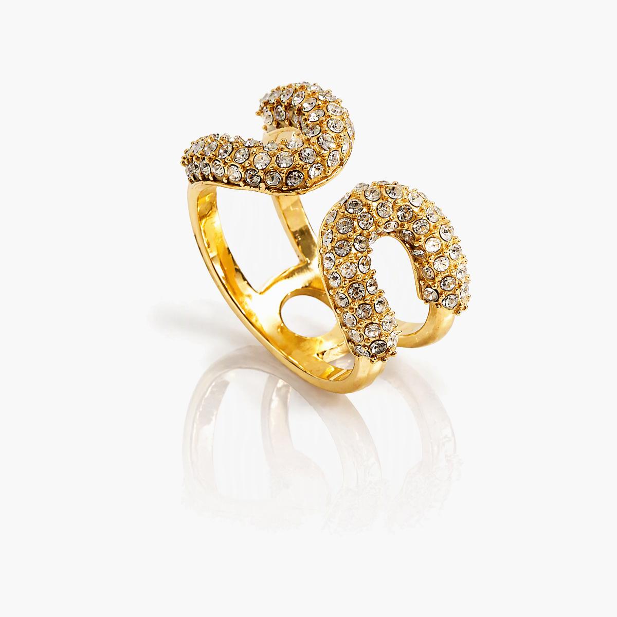 Trendy Snake Open Cuff Ring
