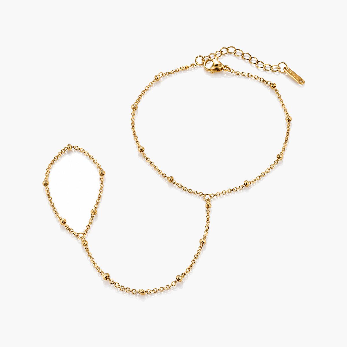 Dainty Double Layer Chain Bracelet