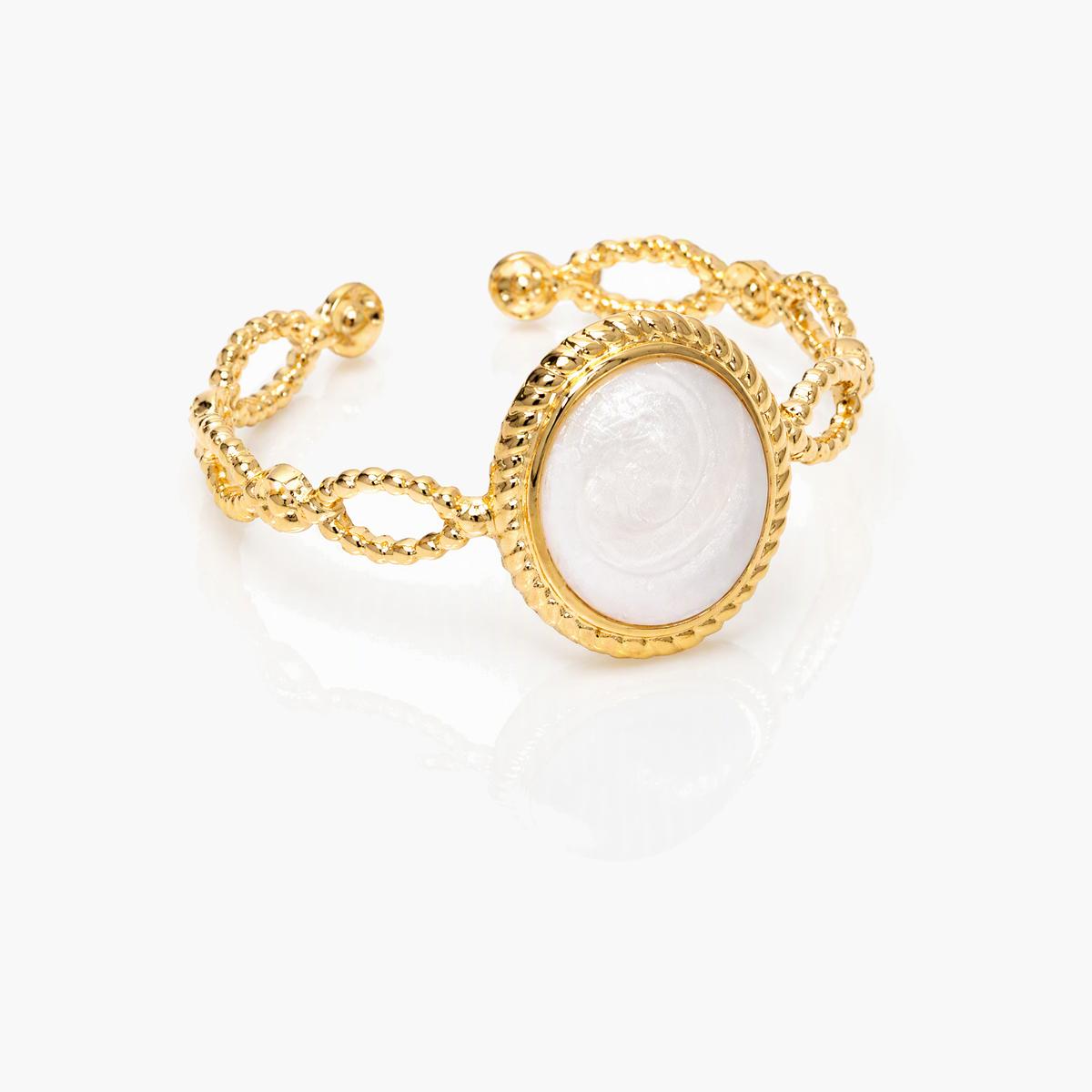 Vintage Oval Stone Ring