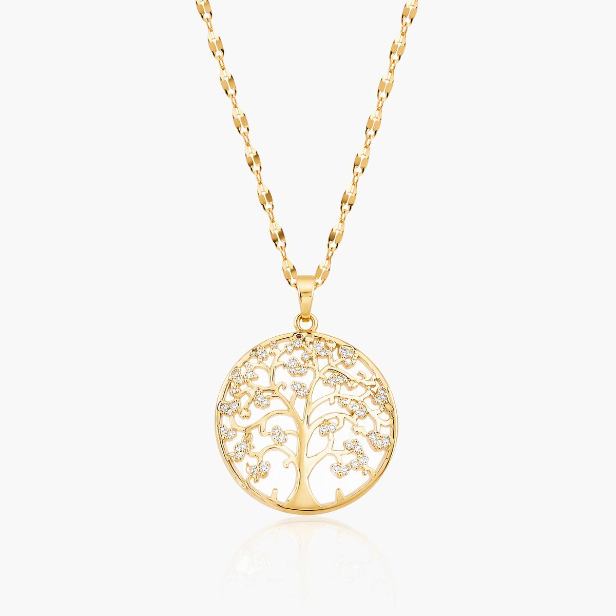 Elegant Tree of Life Pendant Necklace