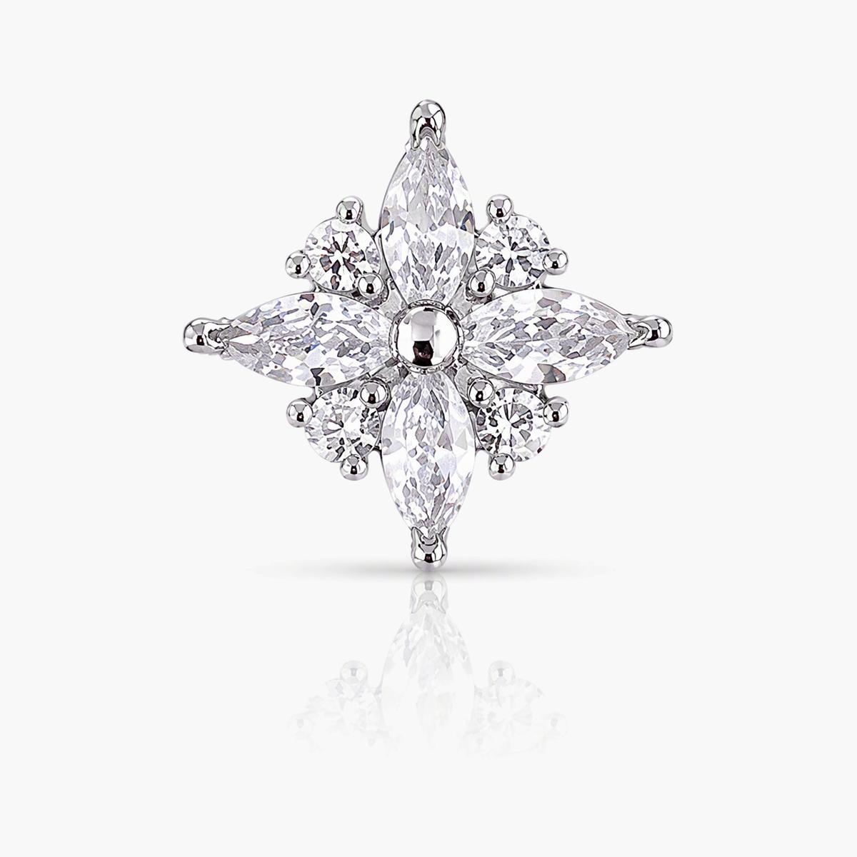 Dainty Star Cluster Stud Earrings