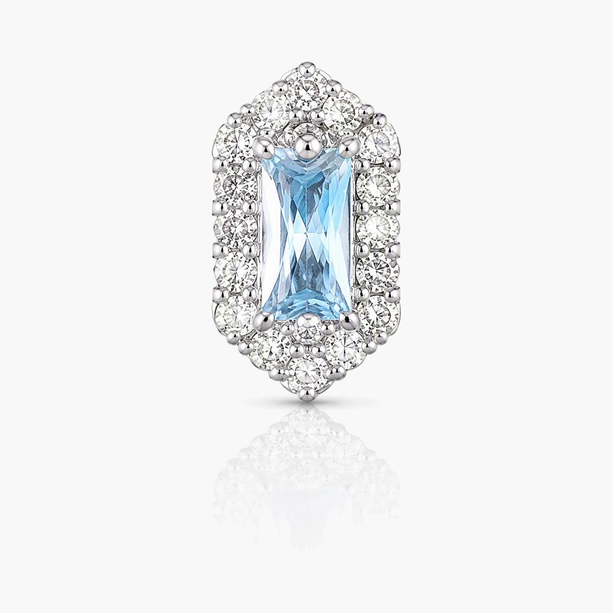Elegant Halo Stud Earrings