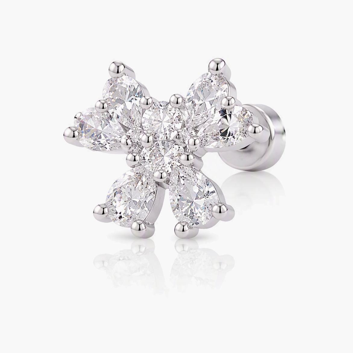 Dainty Bow Knot Stud Earrings