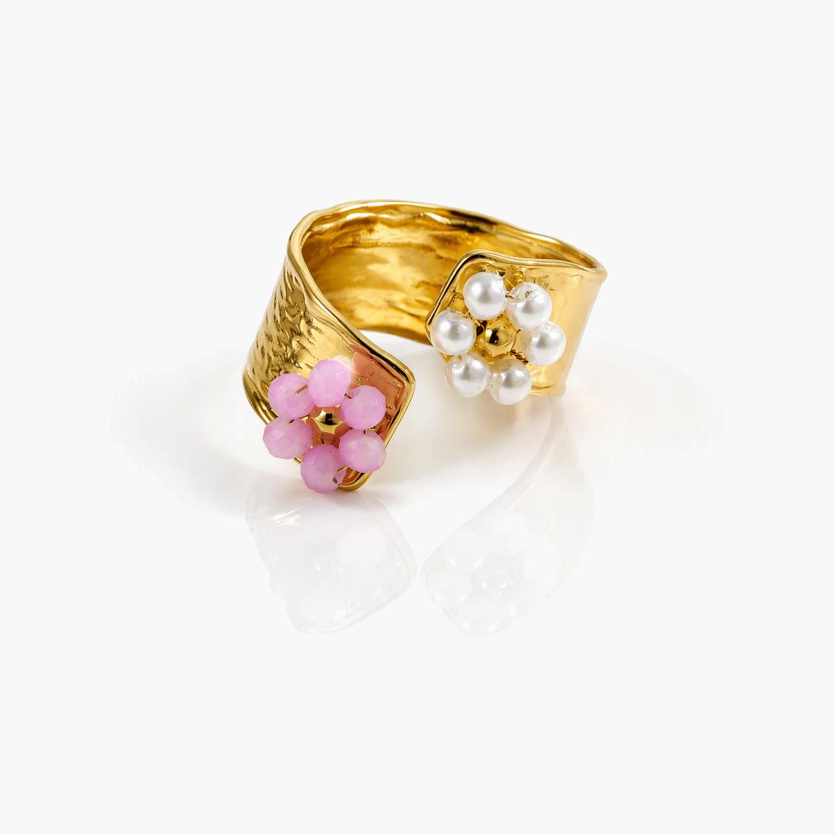 Floral & Leaf Branch Ring