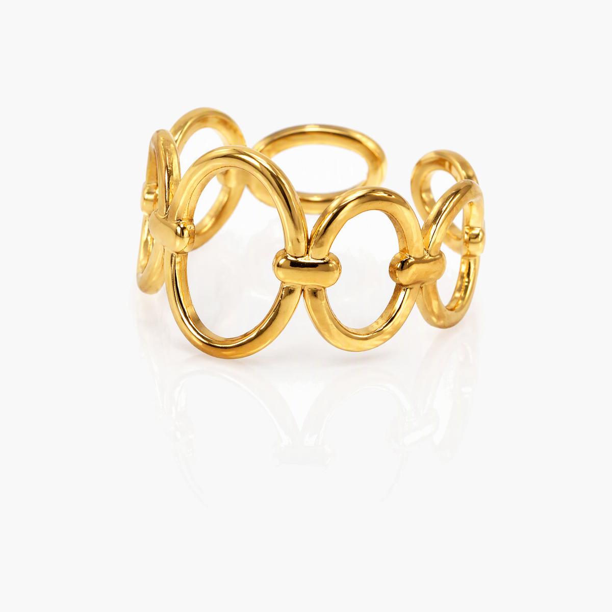 Interlocking Loops Ring