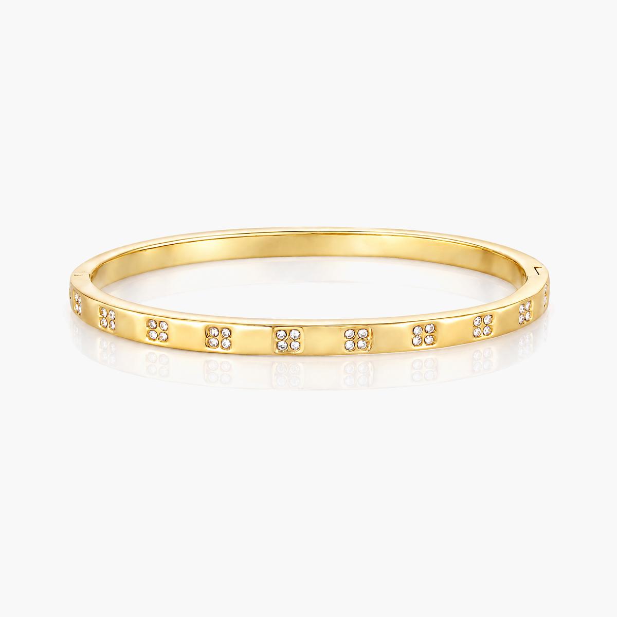 Trendy Heart & Star Motif Bangle