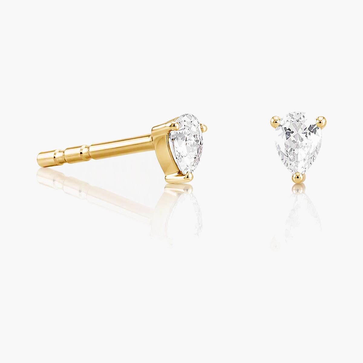 Dainty Paperclip Chain Drop Earrings