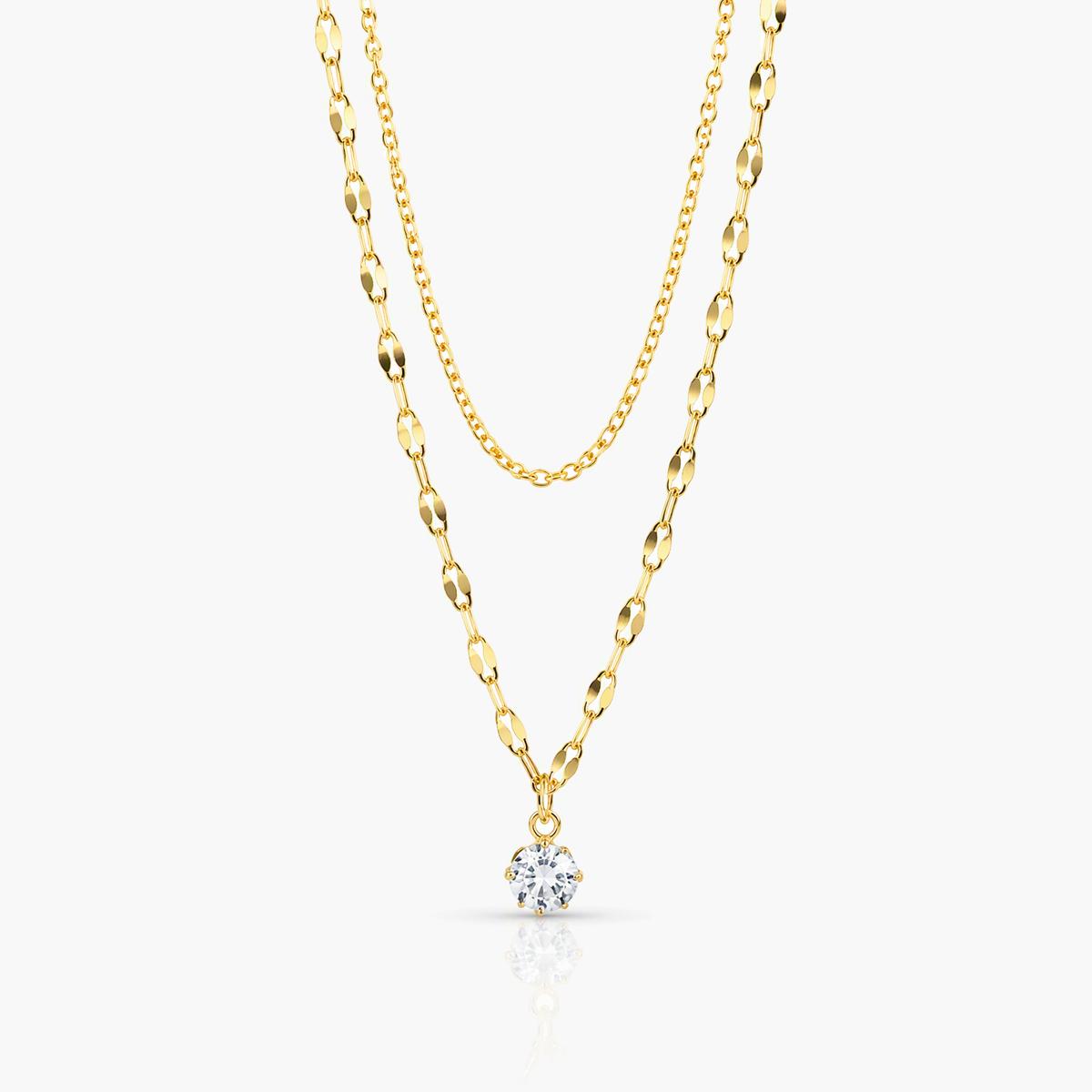 Dainty Double Layer Necklace