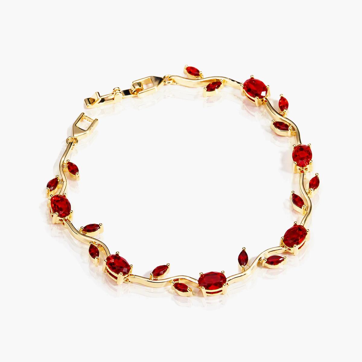Elegant Vine Leaf Bracelet