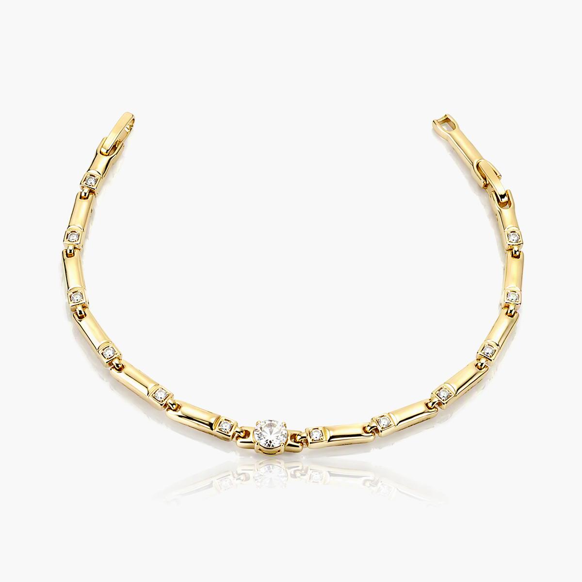 Elegant Bar Link Bracelet