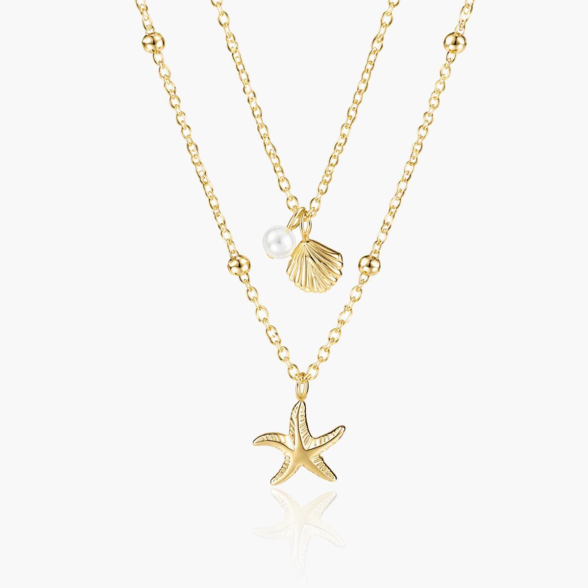 Dainty Hollow Heart Pendant Necklace
