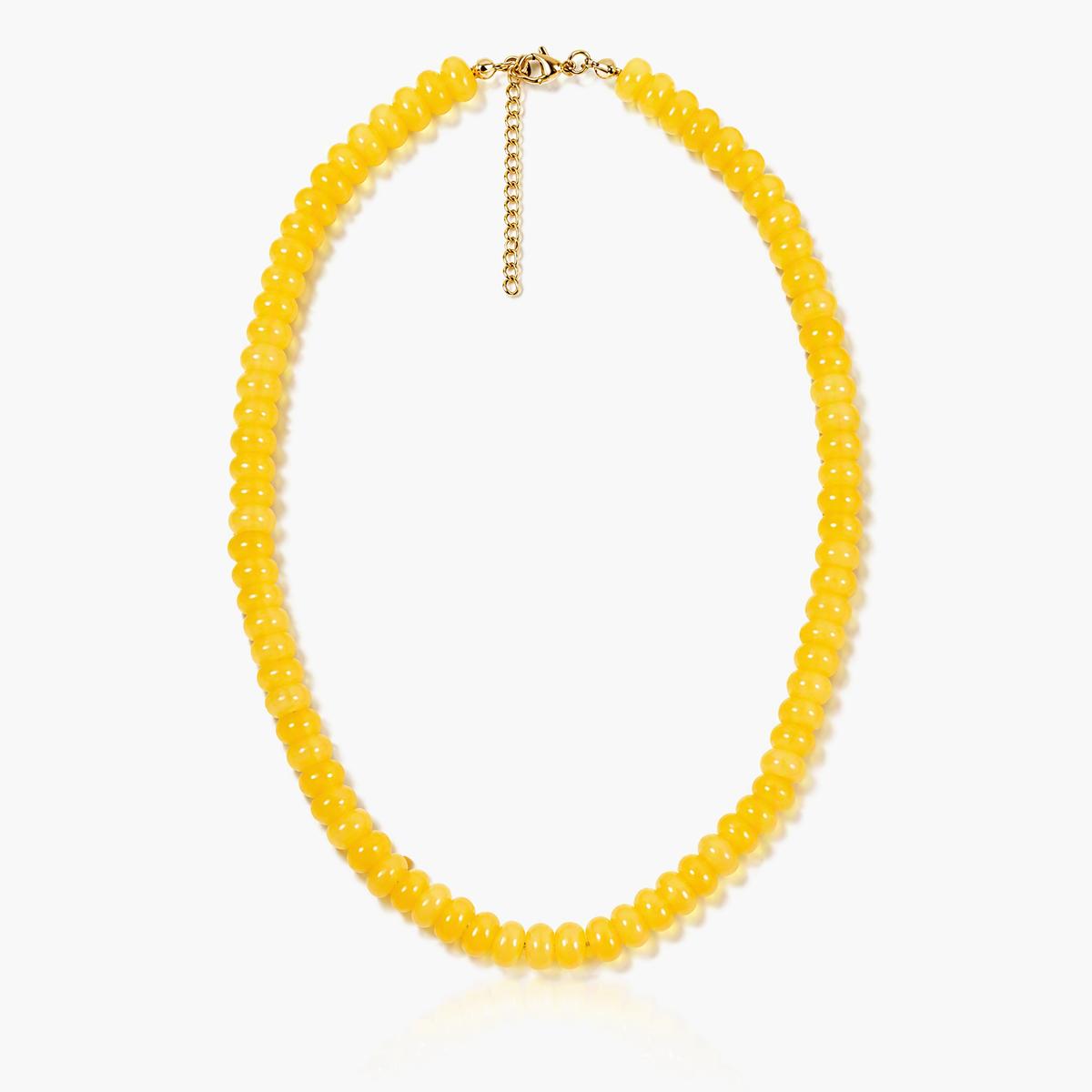Dainty Beaded Chain Necklace