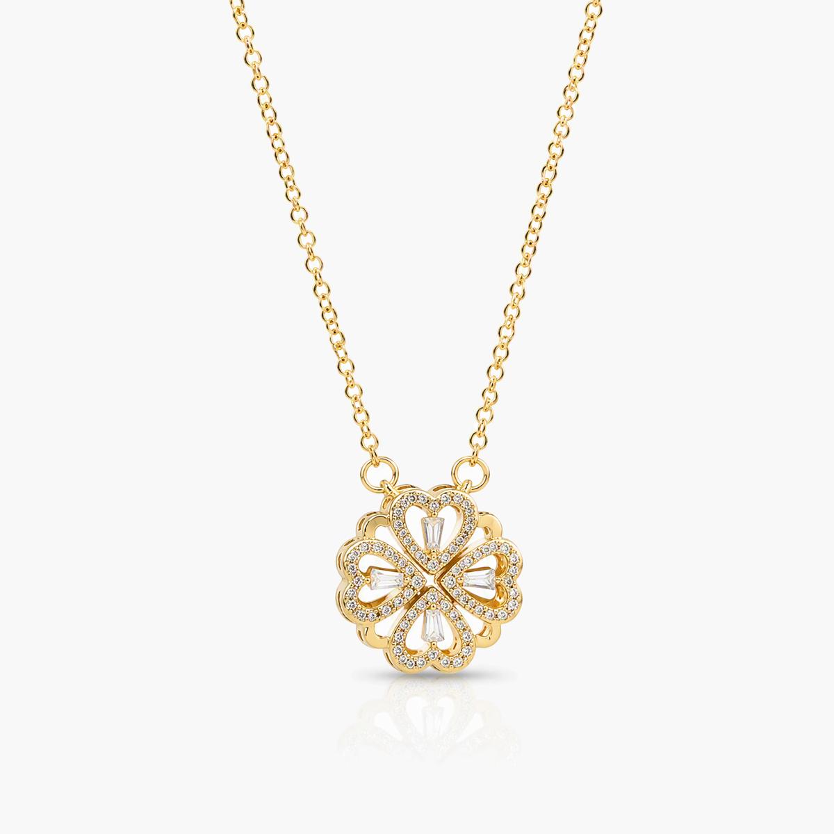 Four-Leaf Clover Pendant Necklace