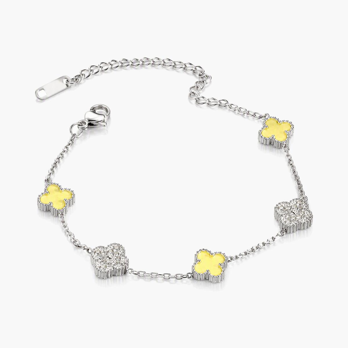 Four-Leaf Clover Bracelet