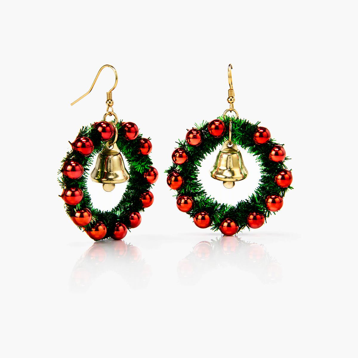Cute Bow Knot Bell Drop Earrings
