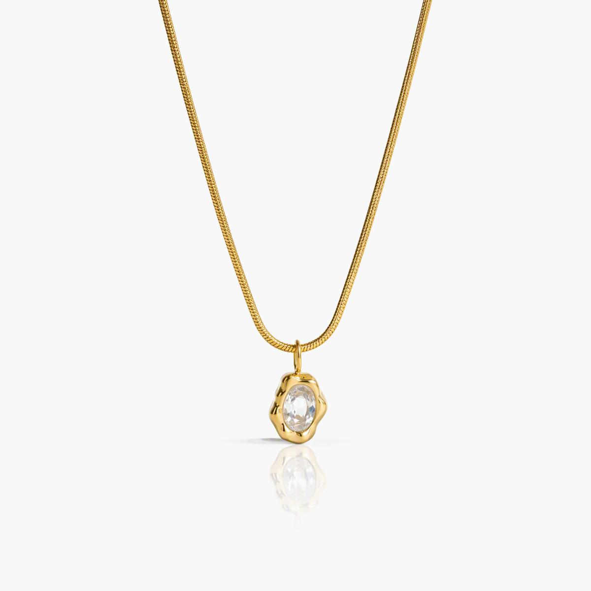 Dainty Flower Pendant Necklace