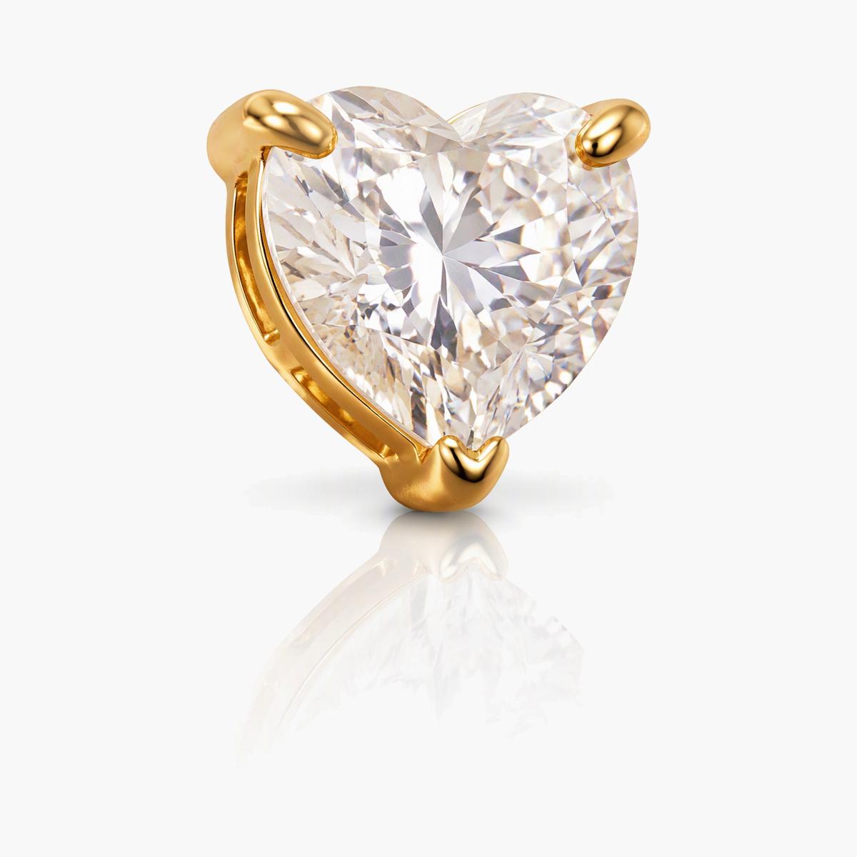 Heart Stud Earrings