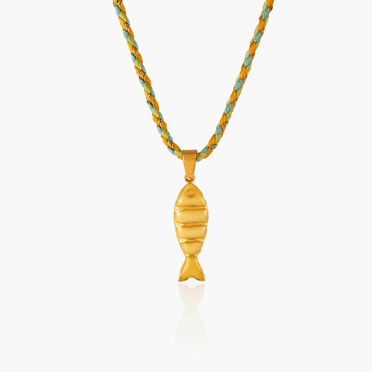 Boho Fish Pendant Necklace