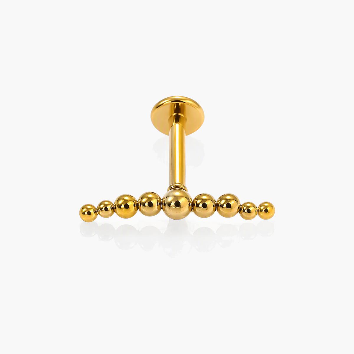 Dainty Snowflake Nose Stud