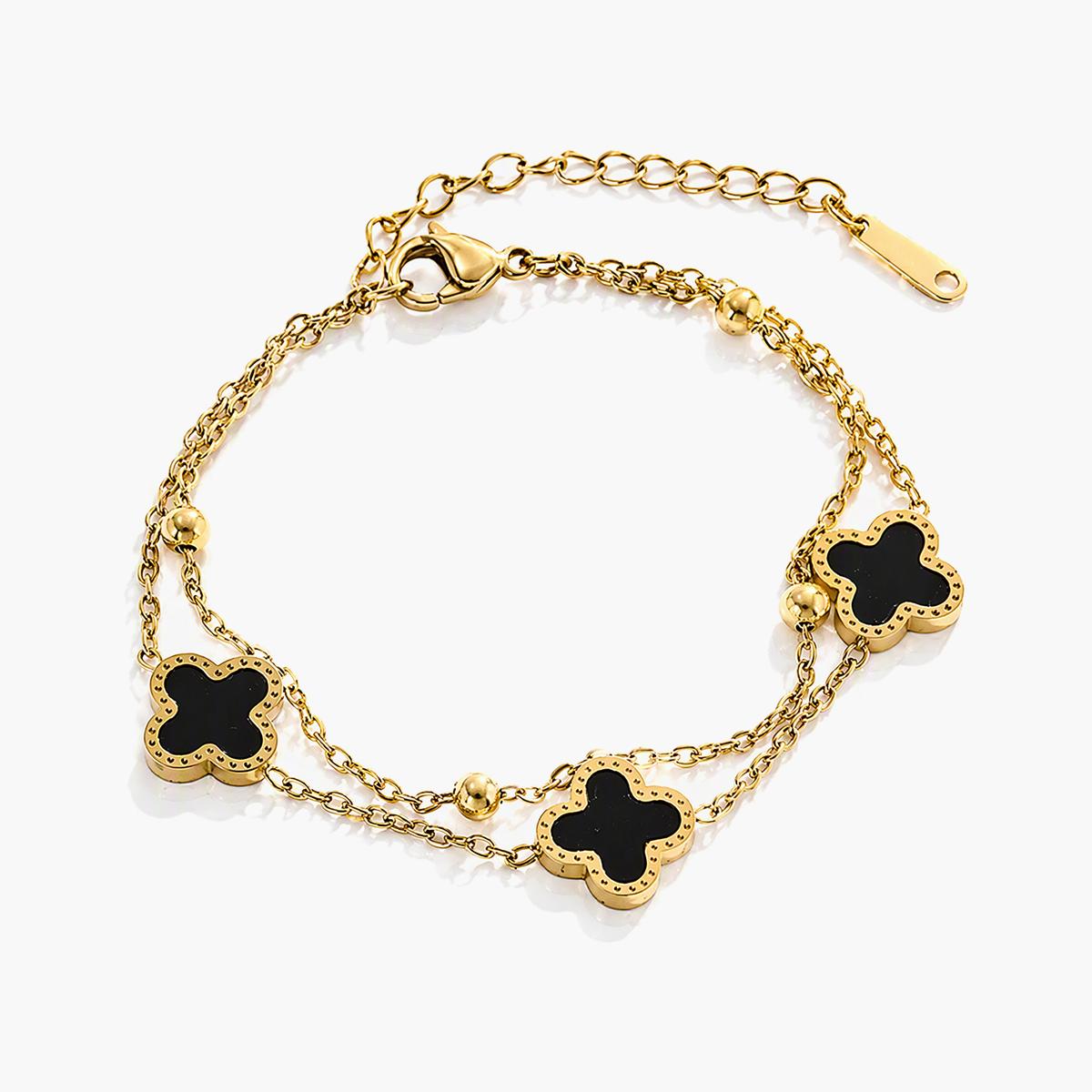 Four-Leaf Clover Bracelet
