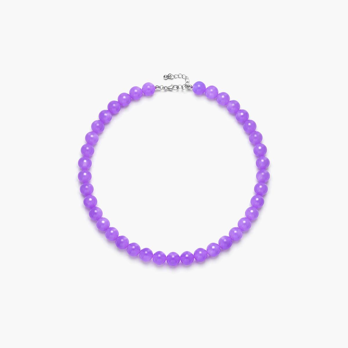 Trendy Round Bead Necklace