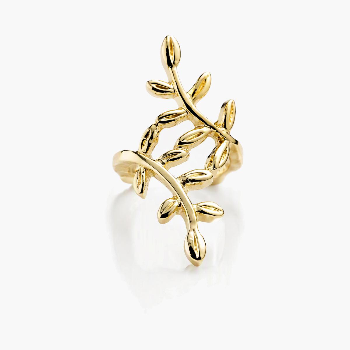 Dainty Leaf Branch Ear Cuff