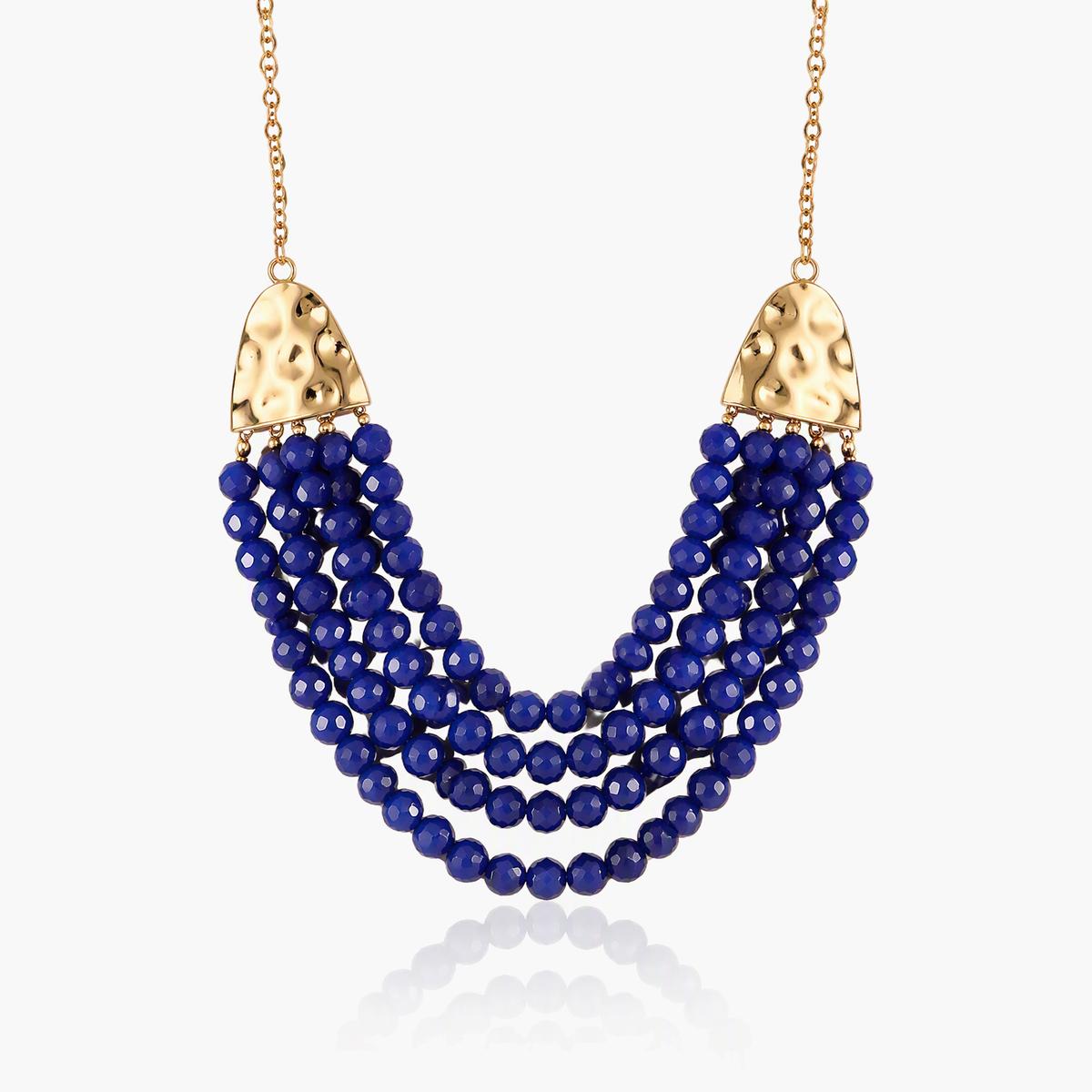 Boho Layered Bead Necklace