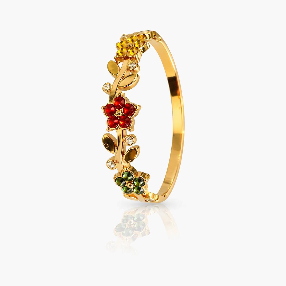 Floral Branch Bangle