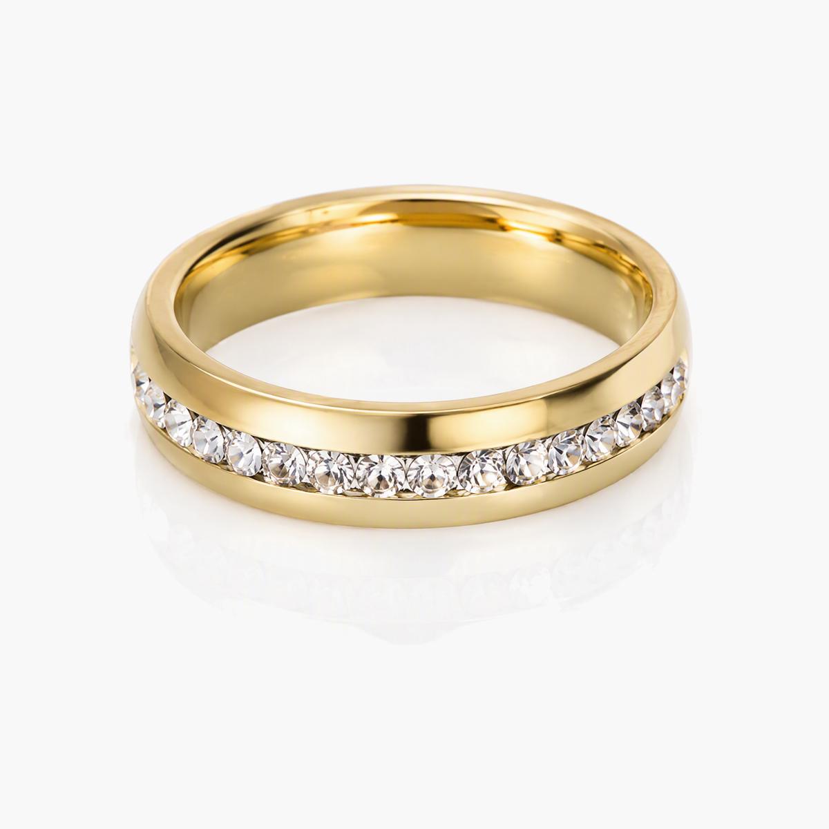 Trendy Stone Band Ring