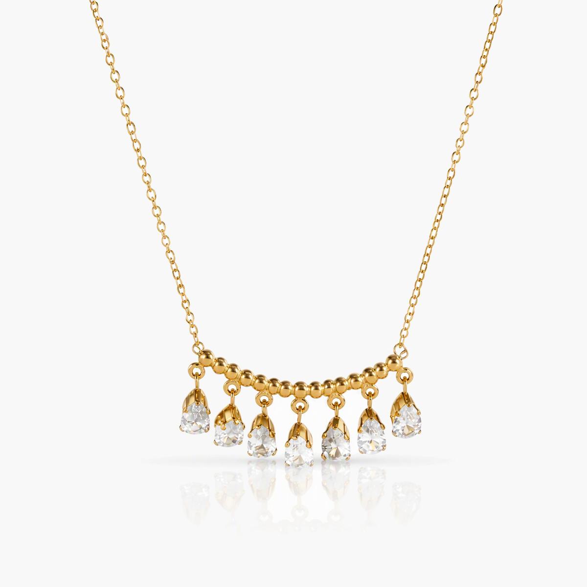 Dainty Water Drop Pendant Necklace