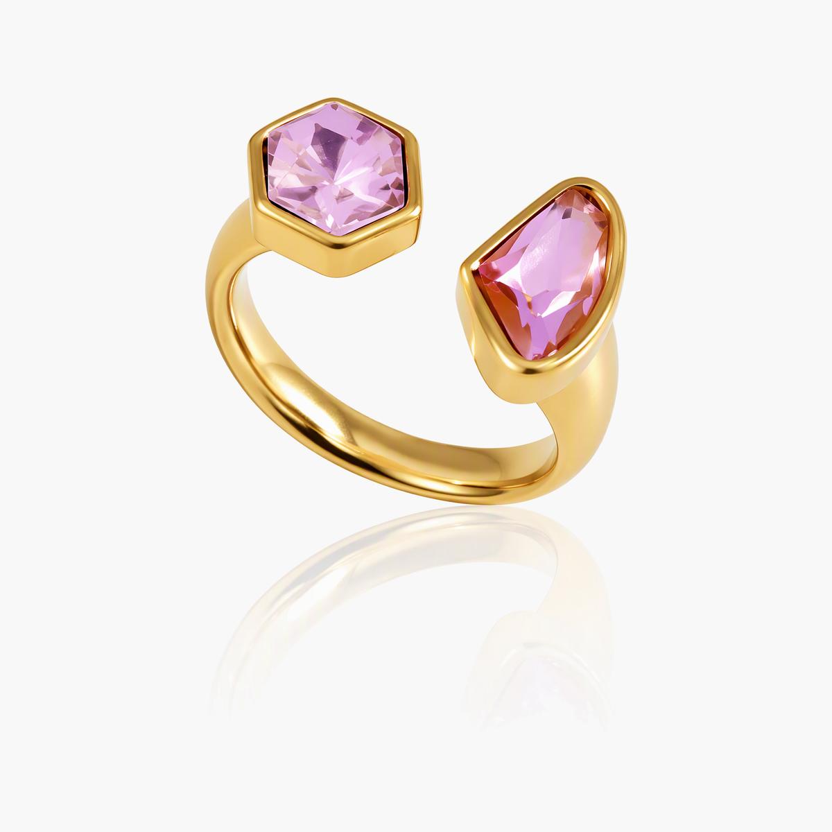 Vintage Moon And Sun Ring