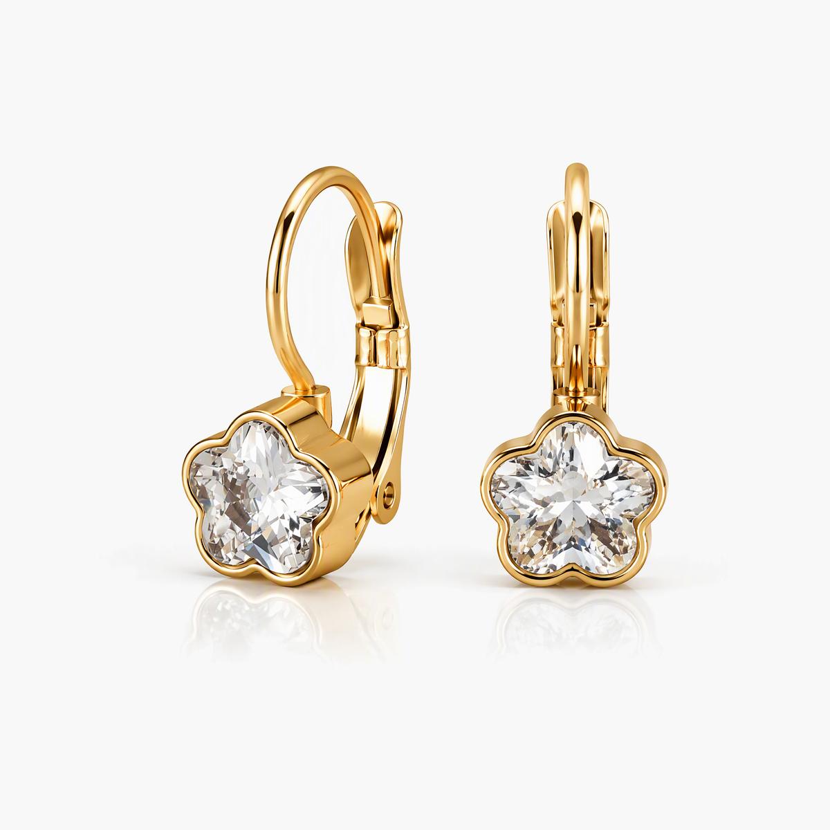 Cute Motif Huggie Earrings