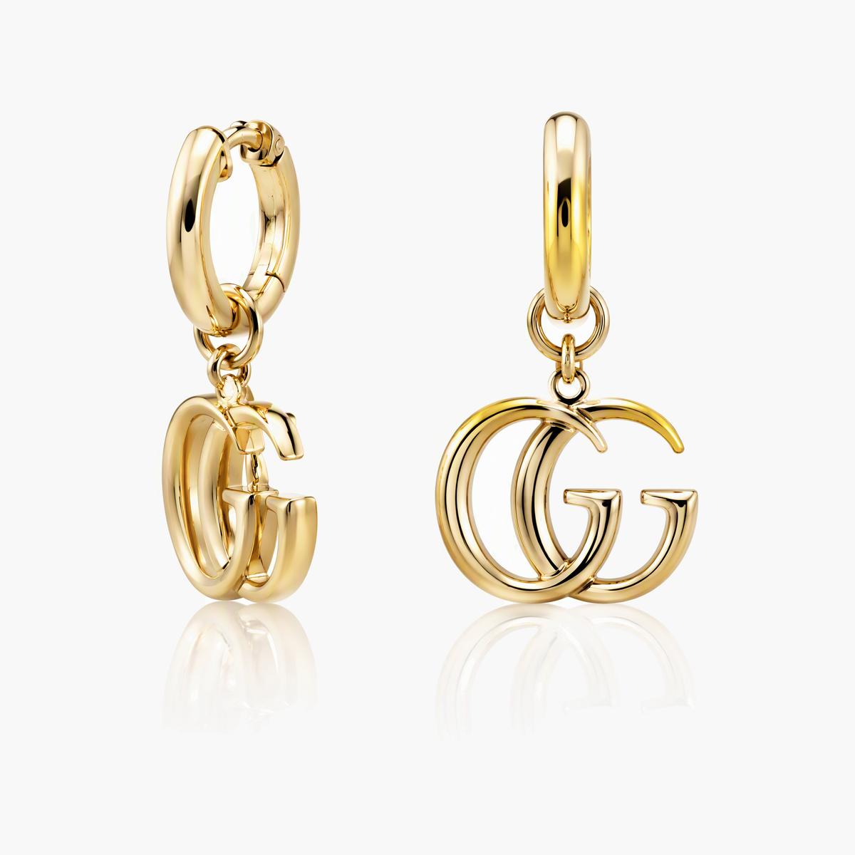 Trendy Interlocking G Hoop Earrings
