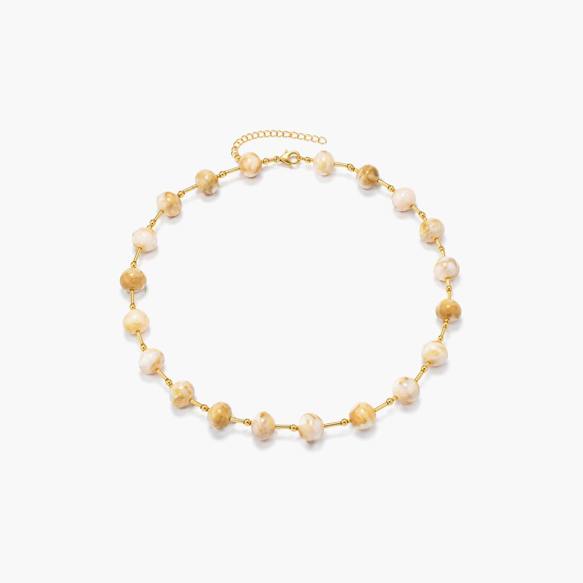 Boho Irregular Bead Necklace