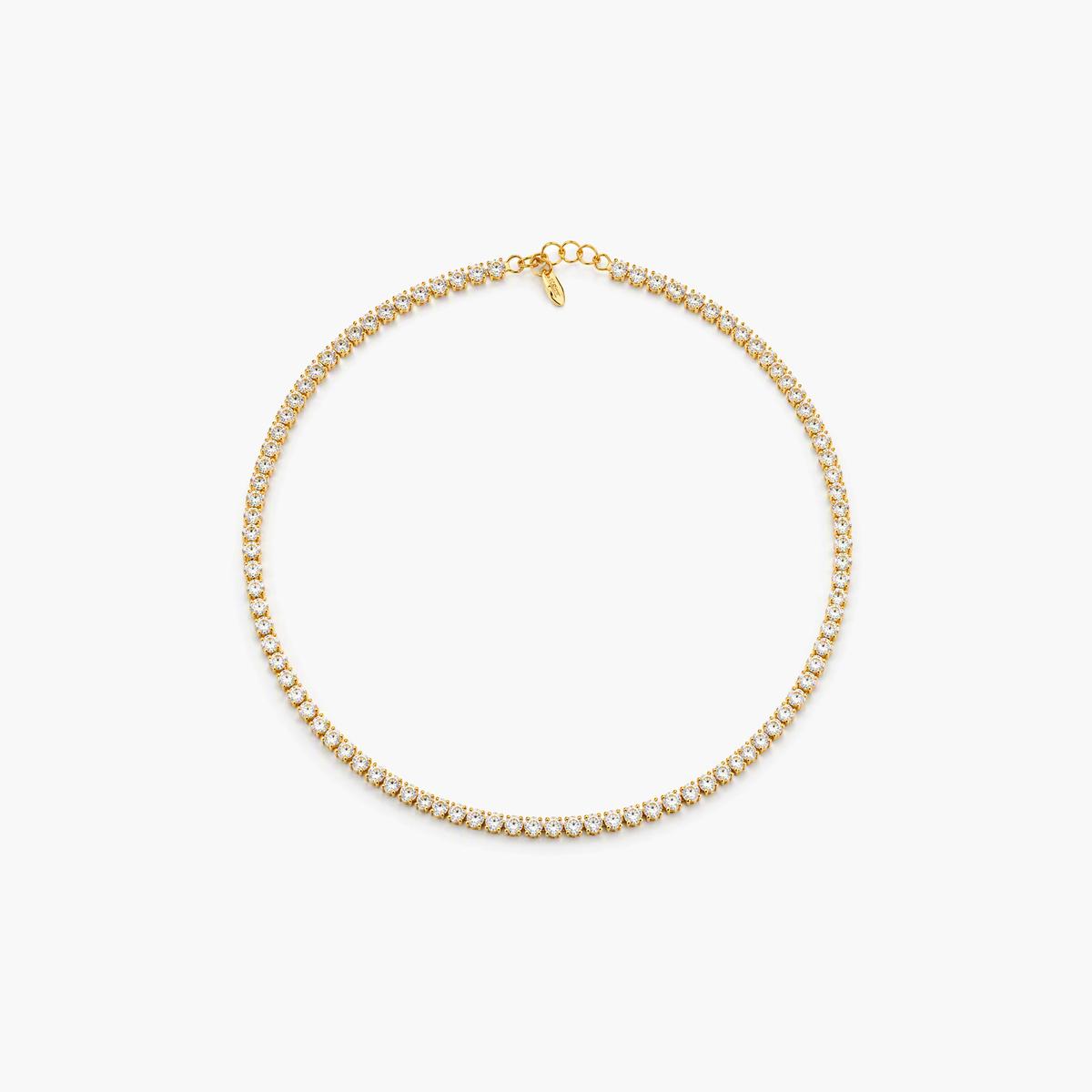 Dainty Tennis Necklace
