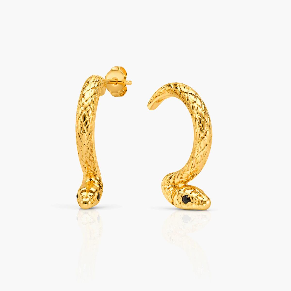 Snake Open Cuff Earring