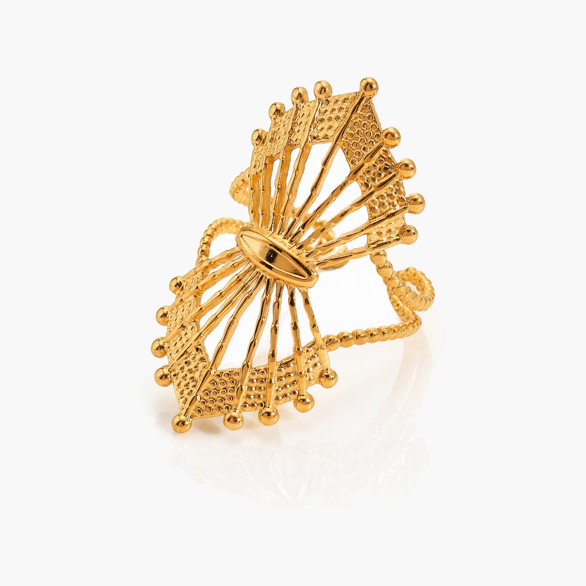 Boho Seashell Ring