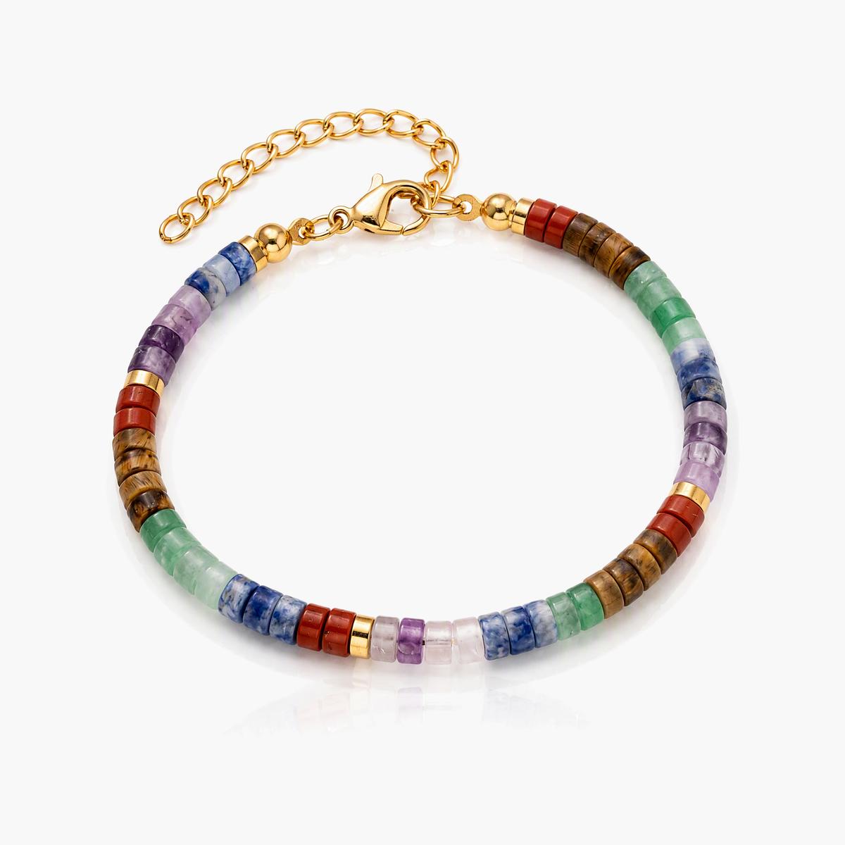 Boho Multicolor Stone Bracelet