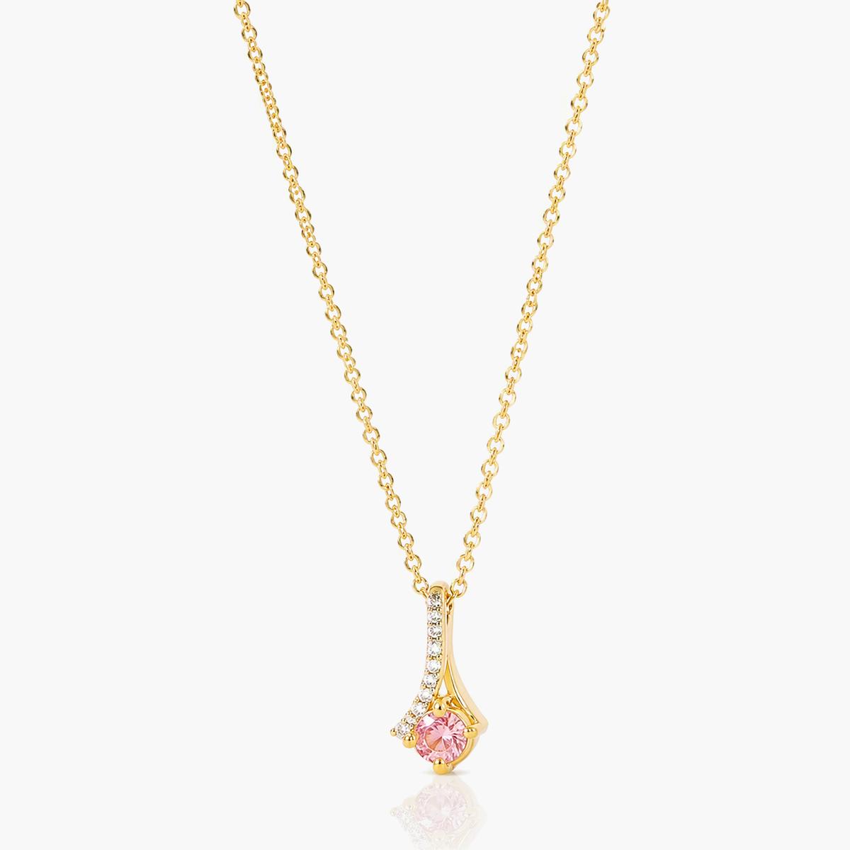 Dainty Stone Charm Necklace