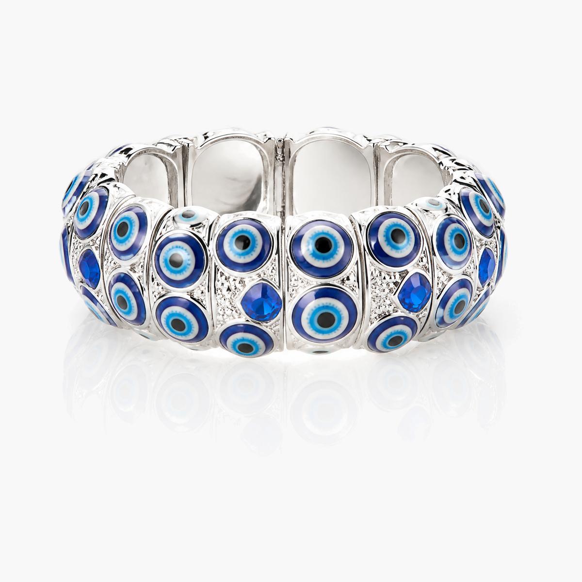 Boho Evil Eye Cuff Bracelet