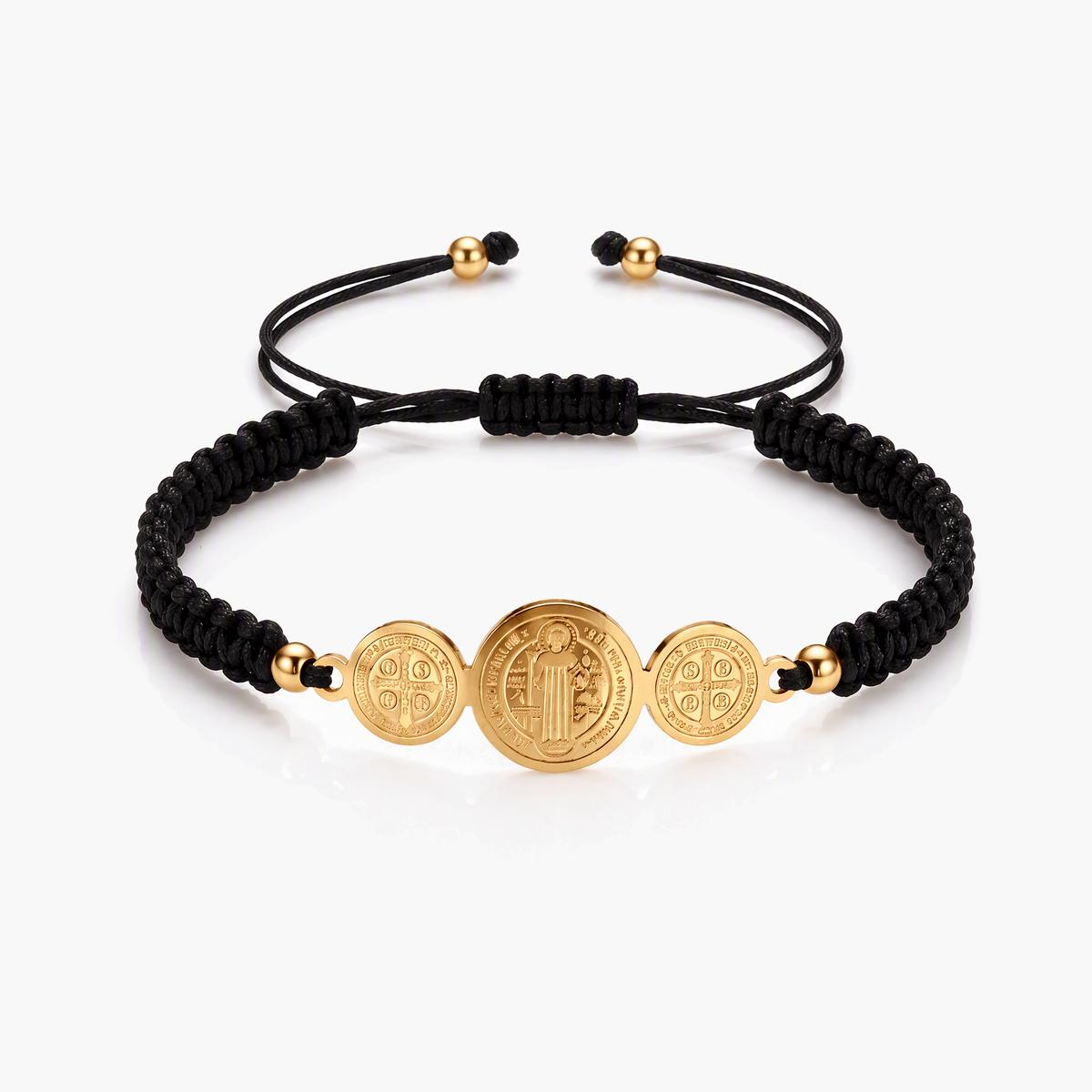Vintage Saint Medal Bracelet
