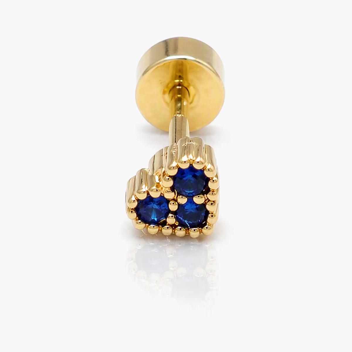 Cute Star Flower Heart Stud Earrings