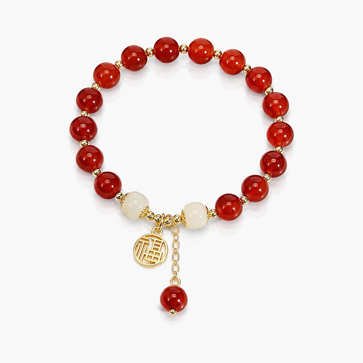Lucky Charm Disc Bracelet