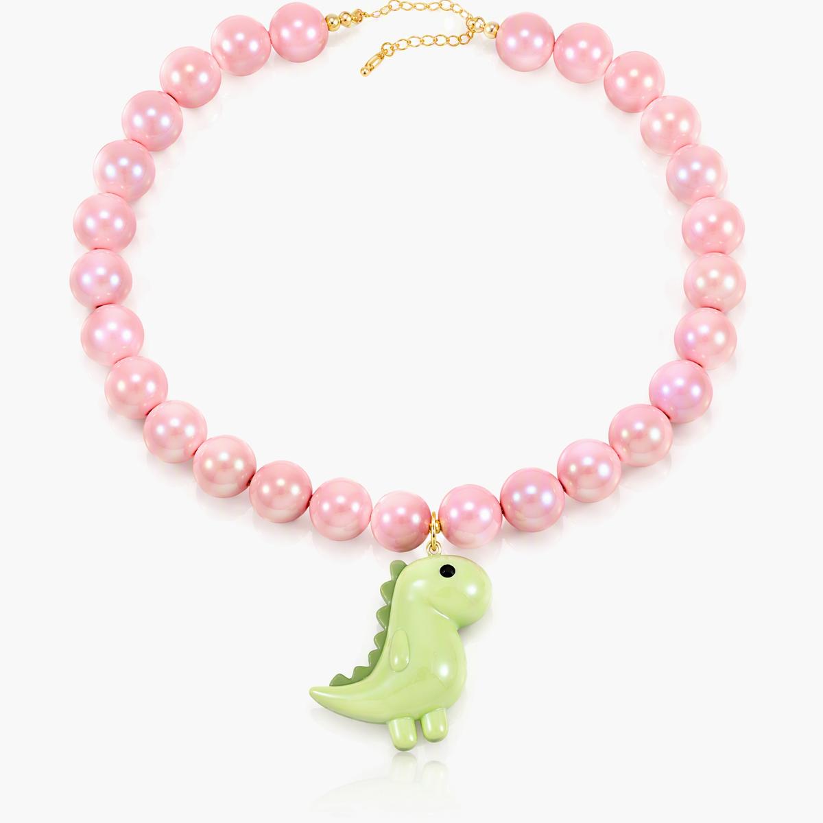 Cute Dinosaur Pendant Necklace