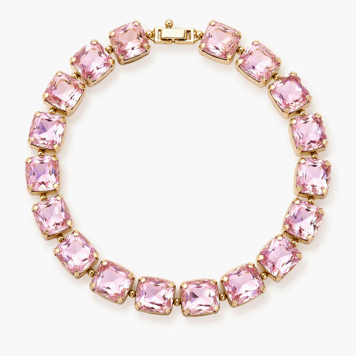 Trendy Square Stone Necklace