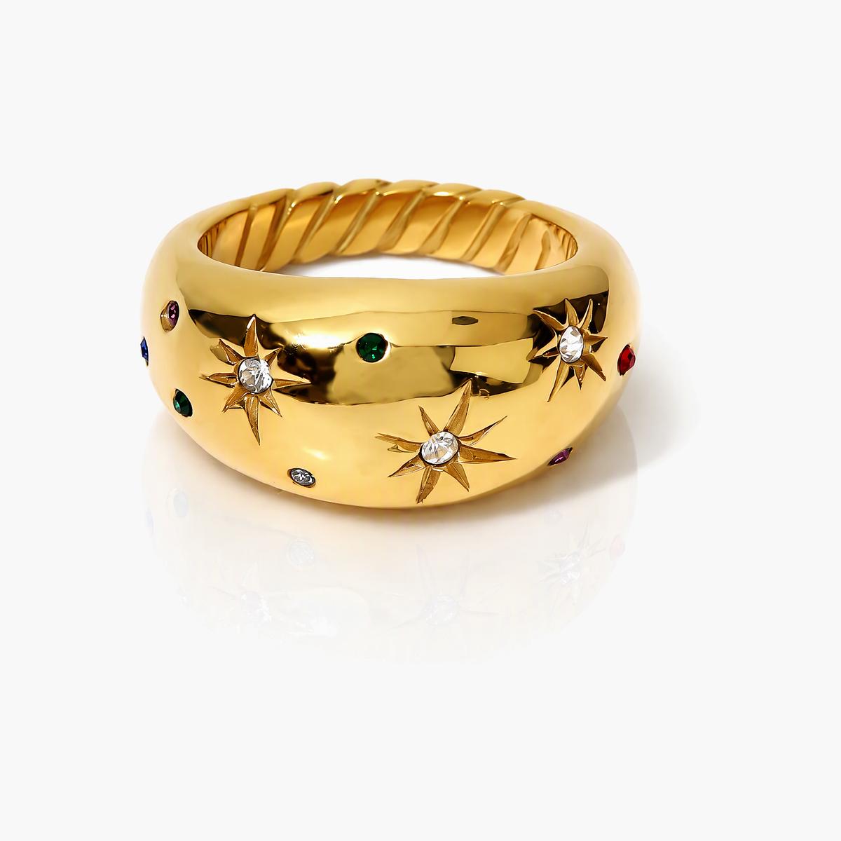 Chunky Sphere Ring