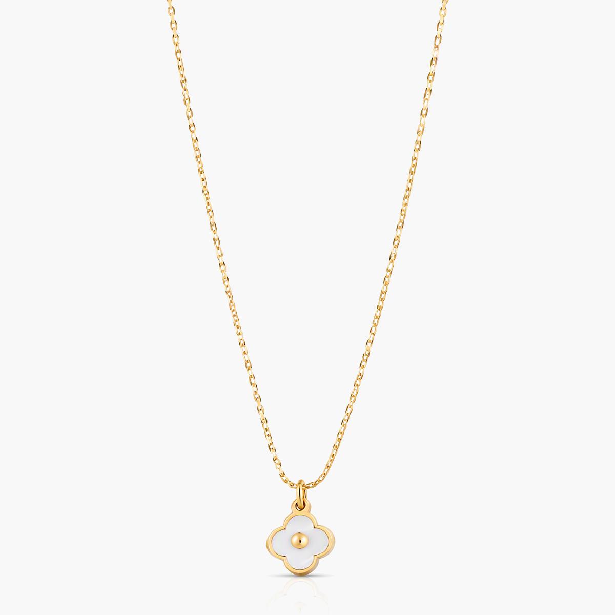 Dainty Flower Pendant Necklace