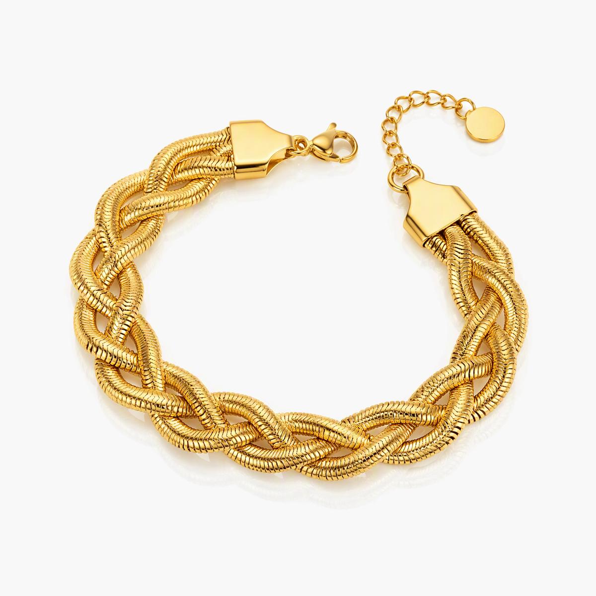 Twisted Rope Chain Bracelet