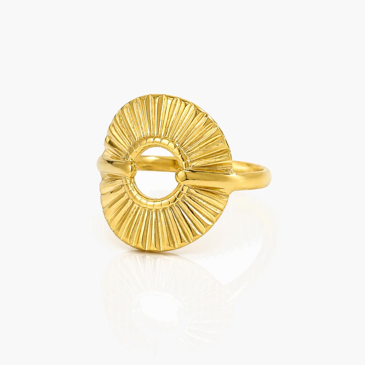 Flower Band Ring